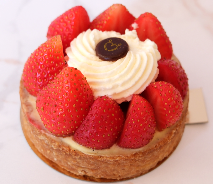 Tarte Fraise-Basilic